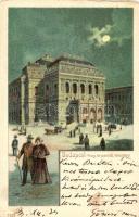 Budapest VI. Magyar királyi operaház. litho