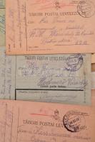 Vegyes papírrégiség tétel, közte különféle igazolványok, fotók, tábori levelezőlapok, levelek, bizon...