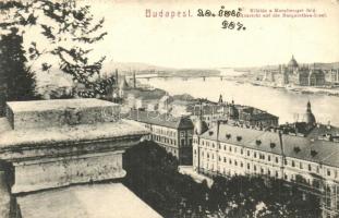Budapest, Kilátás a Margitsziget felé (EK)