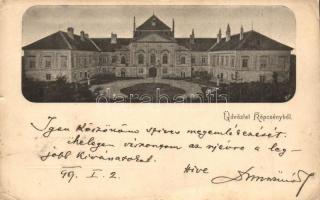1899 Köpcsény, Kittsee; Dr. Batthyány-Strattmann László herceg kastélya / castle (EK)