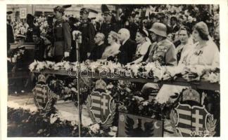 1940 Kolozsvár, Cluj; bevonulás, Horthy Miklós / entry of the Hungarian troops (fl)