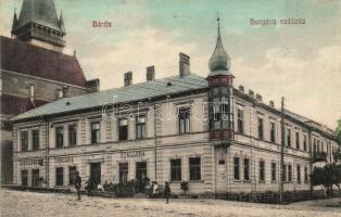 Bártfa, Bardejov, Bardiov; Hungária szálloda, Sörcsarnok / hotel, beer hall