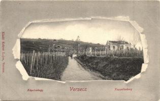 Versec, Vrsac, Werschetz; Kápolnahegy, szőlőhegy / Kappellenberg / villa, vineyards. Art Nouveau