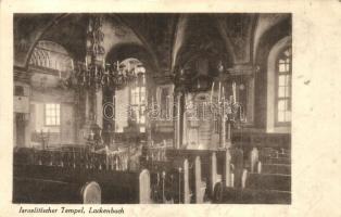 Lakompak, Lackenbach; Israelitischer Tempel / zsinagóga, belső / synagogue, interior (EK)