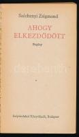 Széchényi Zsigmond könyvei, 2 db: 
Szarvasok nyomában és egyéb írások. Bp., 1979, Gondolat. Kiadói ...