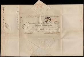 1863 A bécsi udvari kancellária leirata Dessewffy Károly (1811-1869) nógrádi királyi biztos részére ...