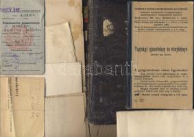 11 klf érdekes igazolvány, irat