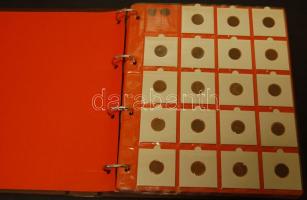 Hollandia "Julianna" gyűjtemény 1950-1980. 1c (33 klf), 5c (31 klf), 10c (31 klf), 25c (29 klf), 1G (15 klf), 2 1/2G (8 klf), benne Ag T:1,2,3 (kevés) Gyűrűs berakóban, előnyomott lapokkal!