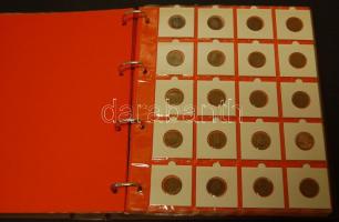 Hollandia "Julianna" gyűjtemény 1950-1980. 1c (33 klf), 5c (31 klf), 10c (31 klf), 25c (29...