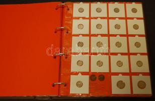 Hollandia "Julianna" gyűjtemény 1950-1980. 1c (33 klf), 5c (31 klf), 10c (31 klf), 25c (29...