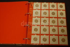 Hollandia "Julianna" gyűjtemény 1950-1980. 1c (33 klf), 5c (31 klf), 10c (31 klf), 25c (29...