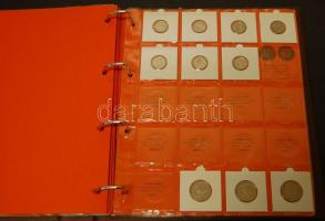 Hollandia "Julianna" gyűjtemény 1950-1980. 1c (33 klf), 5c (31 klf), 10c (31 klf), 25c (29...