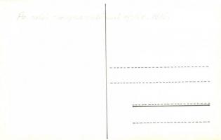 Budapest, Aréna út és Apponyi tér között közlekedő első autóbuszok egyike 1915-ből, Klein Katica üzl...