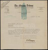 1917-1928 3 db külföldi díszes fejléces okmány