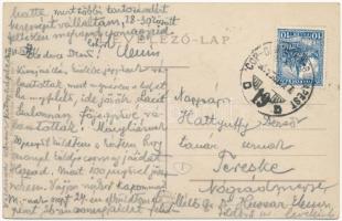 Kisújszállás, Református elemi iskola + COP-DEBRECEN-BUDAPEST 19. mozgóposta