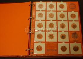 Hollandia "Julianna" gyűjtemény 1948-1980. 1c (33 klf), 5c (32 klf), 10c (30 klf), 25c (29...