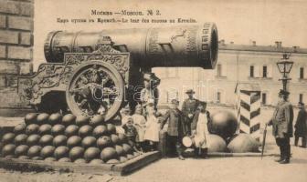 Moscow, Moscou; Le tzar des canons au Krmelin / cannon