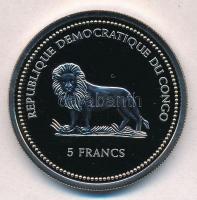 Kongó 2005. 5Fr Cu-Ni "Vitorlaszárnyú holdhal" multicolor T:1(P)
Congo 2005. 5 Francs Cu-...