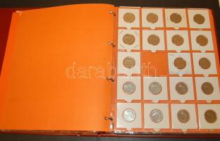 Hollandia "Julianna és Beatrix" gyűjtemény 1916-2001. 1c (7x), 5c (24x), 10c (25x), 25c (2...