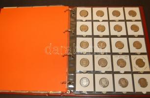 Hollandia "Julianna és Beatrix" gyűjtemény 1916-2001. 1c (7x), 5c (24x), 10c (25x), 25c (2...