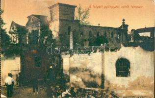 Gyöngyös burned-down Synagogue (EK)