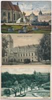 16 db RÉGI történelmi magyar városképes lap jó minőségben / 16 pre-1945 historical Hungarian town-vi...