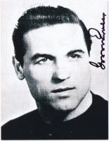 Grosics Gyula, az Aranycsapat tagjának saját kezű aláírása.