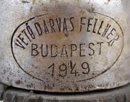 Bucsinszky Szikvízüzem Bp. szódásüveg, jelzett,
m: 27 cm