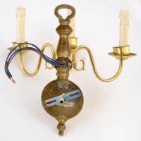 2 db falikar, fém-műanyag, m: 33 cm