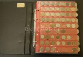 Hagyaték gyűjtemény, egész világ, régi és új, 184db érme, benne tengerentúl :1,2 (többsége),3 (kevés) + Hollandia "Julianna" gyűjtemény 1950-80. 1c (33x), 5c (31x), 10c (30x), 25c (29x), 1G (14x), 2 1/2G (8x) benne kevés duplával T:1,2,3 (kevés)