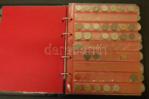 Hagyaték gyűjtemény, egész világ, régi és új, 184db érme, benne tengerentúl :1,2 (többsége),3 (kevés...