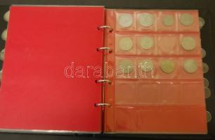 Hagyaték gyűjtemény, egész világ, régi és új, 184db érme, benne tengerentúl :1,2 (többsége),3 (kevés...