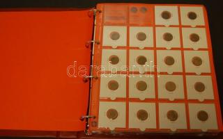 Hagyaték gyűjtemény, egész világ, régi és új, 184db érme, benne tengerentúl :1,2 (többsége),3 (kevés...