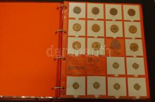 Hagyaték gyűjtemény, egész világ, régi és új, 184db érme, benne tengerentúl :1,2 (többsége),3 (kevés...