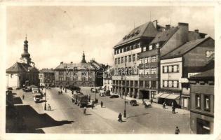 22 db vegyes lengyel városképes lap / 22 mixed Polish town-view postcards; Boleslav, Poznan, Warsaw, Kraków, Torun... etc.