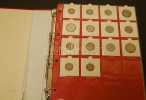 Hagyaték gyűjtemény, egész világ, régi és új, 175db érme, csak tengerentúl! :1,2 (többsége),3 (kevés...