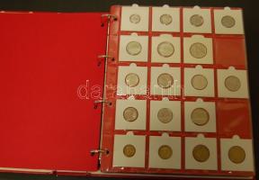 Hagyaték gyűjtemény, egész világ, régi és új, 175db érme, csak tengerentúl! :1,2 (többsége),3 (kevés...