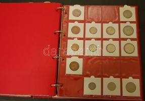 Hagyaték gyűjtemény, egész világ, régi és új, 175db érme, csak tengerentúl! :1,2 (többsége),3 (kevés...