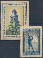 1926-1927 2 klf Bencés cserkész jamboree levélzáró