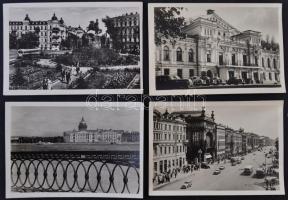 Kb. 147 db MODERN orosz városképes lap / Cca. 147 modern Russian town-view postcards