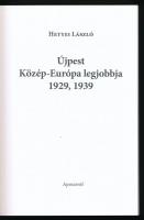 2 db futballtörténeti könyv: Hetyei László: Újpest Közép-Európa legjobbja 1929, 1939. Bp., 2014, Apo...