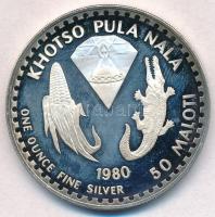 Leshoto 1980. 50M Ag "Moshoeshoe király halálának 110. évfordulója" T:1-(PP) patina
Lesho...