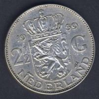 Hollandia 1959. 2 1/2G Ag "Julianna" T:2