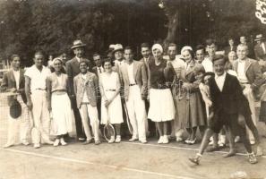 Kassa, Kosice; teniszezők / tennis players. Foto Ritter, photo