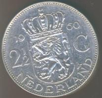 Hollandia 1960. 2 1/2G Ag "Julianna" T:2