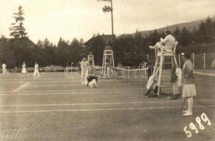 Kassa, Kosice; teniszezők / tennis players. Ritter Nándor photo