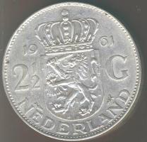 Hollandia 1961. 2 1/2G Ag "Julianna" T:2