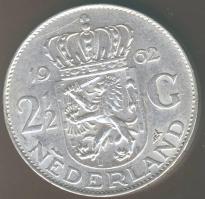 Hollandia 1962. 2 1/2G Ag "Julianna" T:2