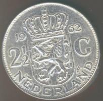 Hollandia 1962. 2 1/2G Ag "Julianna" T:2