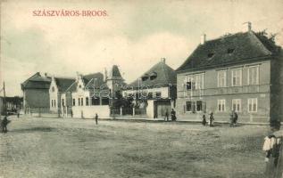 Szászváros, Broos, Orastie; utcakép / street view